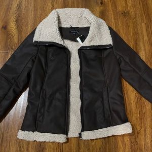 Great little bomber jacket.  XS Never worn, perfect condition.
